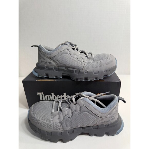 .10103 Timberland PR, Grey, Powertrain EV Safety Toe-US 8 Womens Wide - Picture 1 of 5